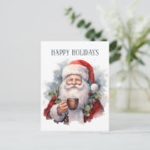 Weihnachtskaffee Weihnachtsweihnachtsweihe Weihnac Postkarte (Stehend Vorderseite)