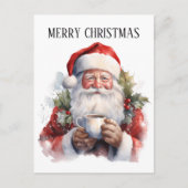 Weihnachtskaffee Weihnachtsweihnachtsweihe Weihnac Postkarte (Vorderseite)