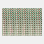 Weihnachtskaffeesliebhaber Geschenkpapier Set (Vorderseite)