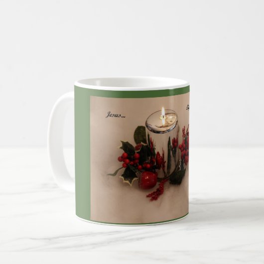 Weihnachtskaffeetasse Kaffeetasse (Vorderseite Links)