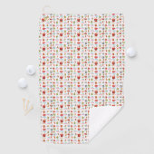 Weihnachtskakao, Ingwer Cookies Golfhandtuch (Insitu)