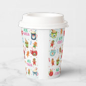 Weihnachtskakao, Ingwer Cookies Pappbecher (Rechts)