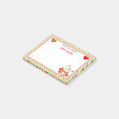 Weihnachtskakao und Cookies Grüne Post-it Post-it Klebezettel (angewinkelt)