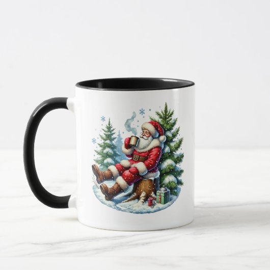 Weihnachtskakao Weihnachtsfeiertag Tasse (Links)