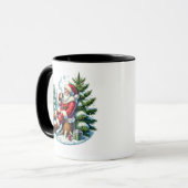 Weihnachtskakao Weihnachtsfeiertag Tasse (Vorderseite Links)