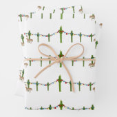 Weihnachtskakteen Wrapping Paper Sheets Geschenkpapier Set (Beispiel)