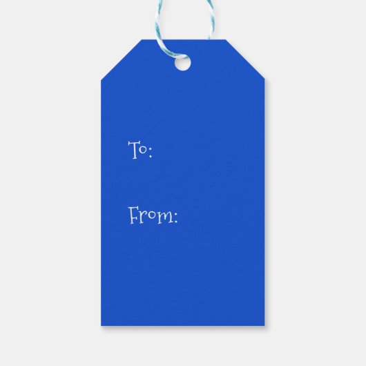 Weihnachtskaktus Arizona-Wüste Südwesten Geschenkanhänger (Rückseite)