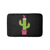 Weihnachtskaktus Badematte (Vorderseite)