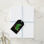 Weihnachtskaktus Geschenkanhänger (Mit Garn)