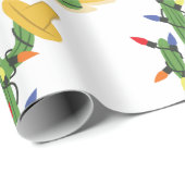 Weihnachtskaktus Geschenkpapier (Rolleneckpunkt)