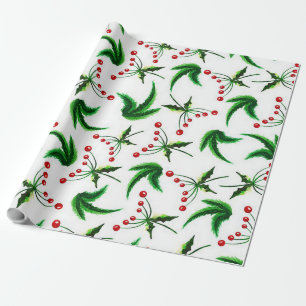 Weihnachtskaktus-Geschenkpapier Geschenkpapier
