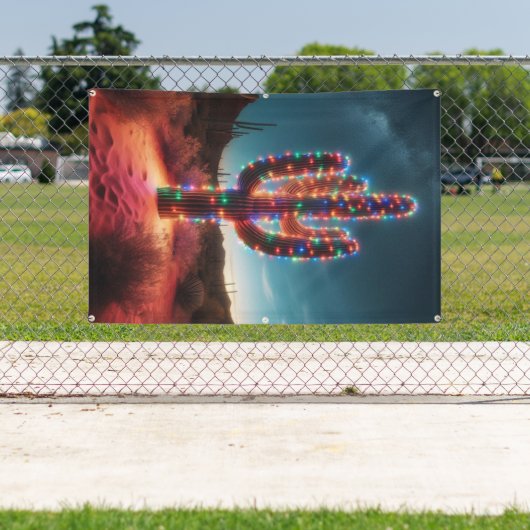 Weihnachtskaktus im Südwesten Banner (InSitu)