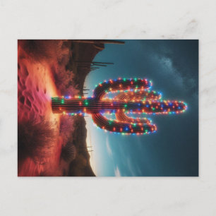 Weihnachtskaktus im Südwesten Feiertagspostkarte