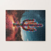 Weihnachtskaktus im Südwesten Puzzle (Horizontal)