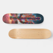 Weihnachtskaktus im Südwesten Skateboard (Horizontal)