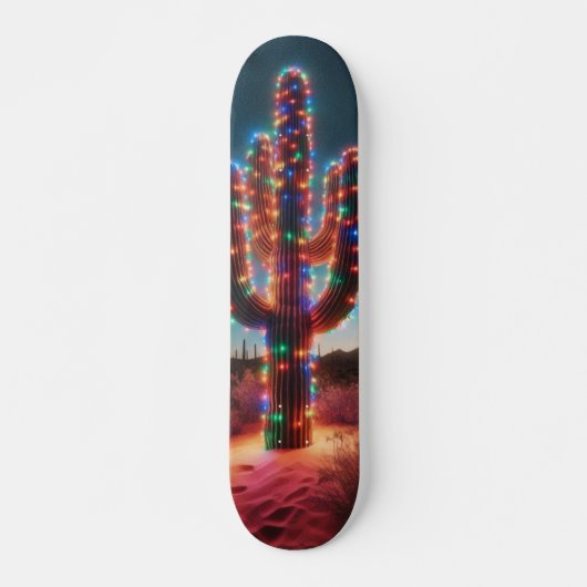 Weihnachtskaktus im Südwesten Skateboard (Vorne)