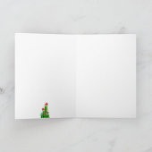 Weihnachtskaktus Karte (Innenseite)