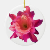 Weihnachtskaktus Keramik Ornament (Hinten)