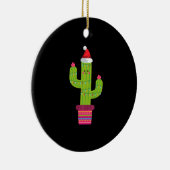 Weihnachtskaktus Keramik Ornament (Rechts)