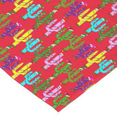 Weihnachtskaktus Kurzer Tischläufer (Ecke)