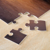 Weihnachtskaktus mit Geschenken vor einem Haus Puzzle (Seite)