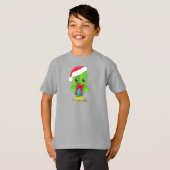 Weihnachtskaktus, Niedliche Kaktus, Weihnachtsmann T-Shirt (Vorne ganz)