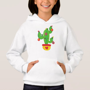 Weihnachtskaktus, Niedliche Kaktus, Weihnachtsschm Hoodie