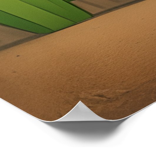 Weihnachtskaktus Poster (Ecke)