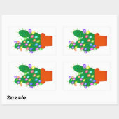 Weihnachtskaktus Stickers (Blatt)