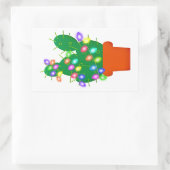 Weihnachtskaktus Stickers (Tasche)