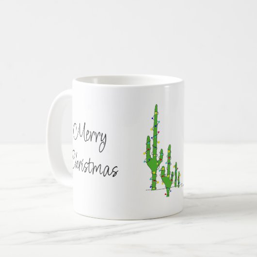 Weihnachtskaktus Südwestwüste Tasse (Vorderseite Links)