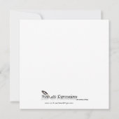 Weihnachtskaktuss-Party Einladung (Rückseite)