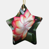 Weihnachtskaktuss-'Samba Brazil Keramik Ornament (Links)