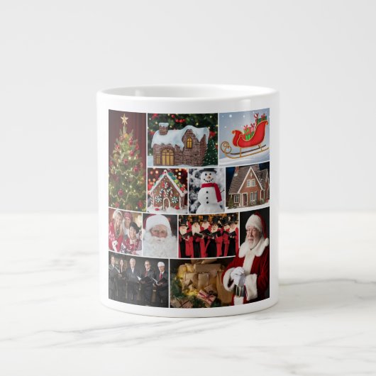 Weihnachtskalage Jumbo-Tasse (Vorderseite)