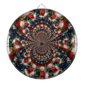 Weihnachtskaleidoskop Dartscheibe (vorne)
