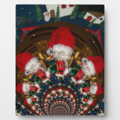 Weihnachtskaleidoskop Fotoplatte (Vorderseite)