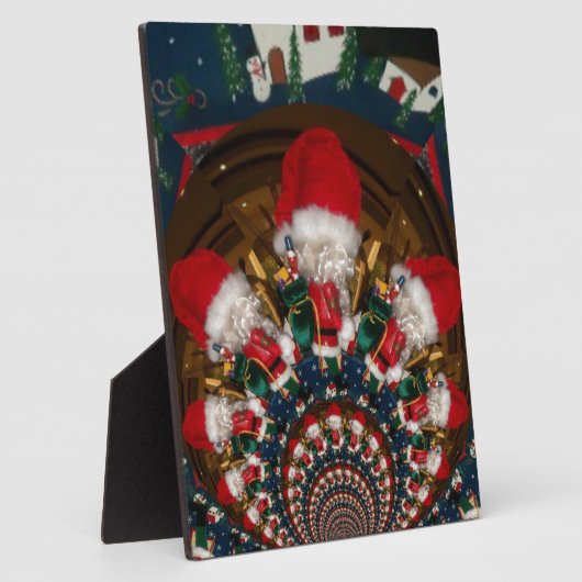 Weihnachtskaleidoskop Fotoplatte (Seite)