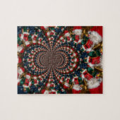 Weihnachtskaleidoskop Puzzle (Horizontal)