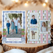 Weihnachtskalender Bambus Foto Feiertagskarte