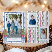 Weihnachtskalender Bambus Foto Feiertagskarte