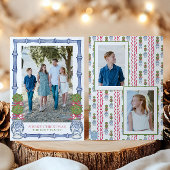 Weihnachtskalender Bambus Foto Feiertagskarte