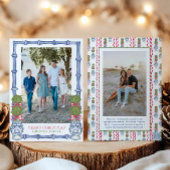 Weihnachtskalender Bambus Foto Feiertagskarte