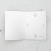 Weihnachtskalender Dankeskarte (Innenseite)