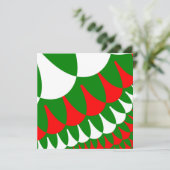 Weihnachtskalender Einladung (Stehend Vorderseite)