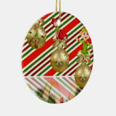 Weihnachtskalender, Elf Keramik Ornament (Rechts)