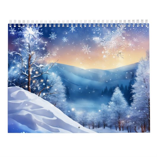 Weihnachtskalender | Festtagsplaner Kalender (Rückseite)