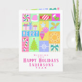 Weihnachtskalender Foto Grußkarten Dankeskarte (Vorderseite)