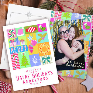 Weihnachtskalender Foto Grußkarten Dankeskarte