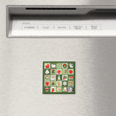 Weihnachtskalender für Fotos Magnet (In Situ (Geschirrspüler))