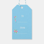 Weihnachtskalender Geschenkanhänger (Rückseite)